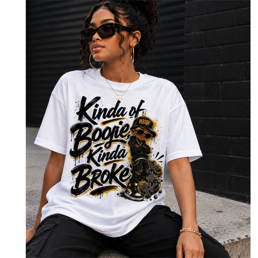Kinda of Boogie, Kinda Broke Graphic T-Shirt